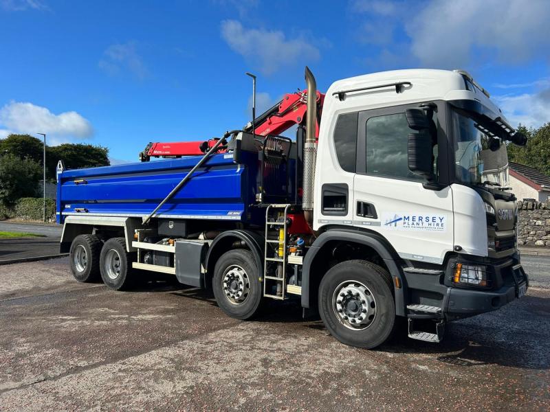 Scania Grab Lorry